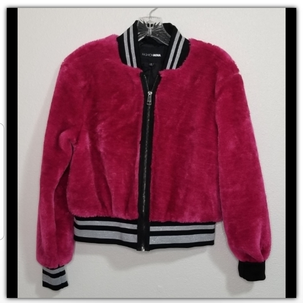 Fashion Nova faux fur cropped length